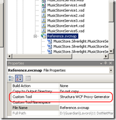 WCFProxyGeneratorCustomTool WCFProxyGeneratorCustomTool
